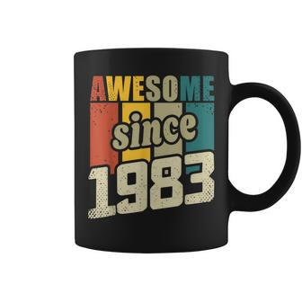 40 Years Old Vintage Awesome Since 1983 40Th Birthday Coffee Mug | Mazezy