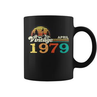 40Th Birthday Vintage April 1979 Classic Hiking Coffee Mug | Mazezy