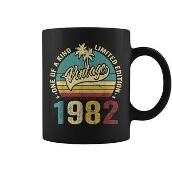 41 Birthday Gifts Vintage 1982 One Of A Kind Limited Edition Coffee Mug - Seseable