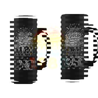 43 Year Old Awesome Since March 1980 43Rd Birthday Coffee Mug | Mazezy