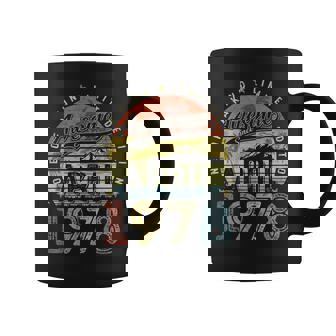 45Th Birthday Gift Awesome Since April 1978 45 Year Old Coffee Mug | Mazezy