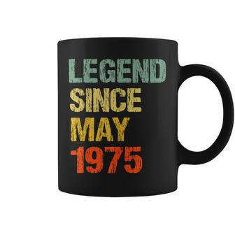 48 Year Old 48Th Birthday Gifts Legend Since May 1975 Coffee Mug | Mazezy