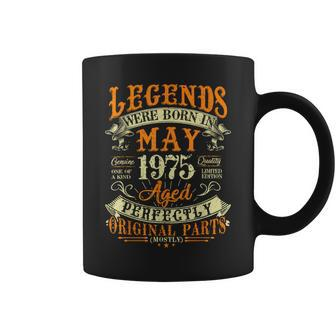 48Th Birthday Gift 48 Years Old Legends Born In May 1975 Coffee Mug | Mazezy