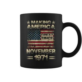 48Th Birthday Gifts America November 1971 48 Year Old Coffee Mug | Mazezy