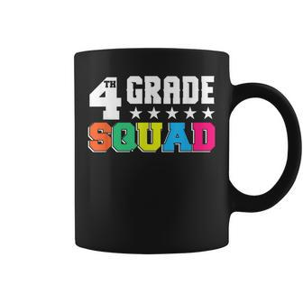 4Th Grade Squad Cool School Teacher Student Gift Coffee Mug | Mazezy