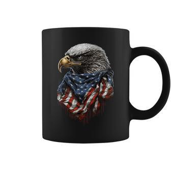4Th Of July Bald Eagle American Us Flag Country 4Th Of July Coffee Mug | Mazezy