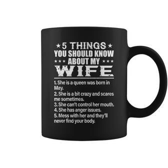 5 Things You Should Know About My Wife May Gift For Mens Coffee Mug | Mazezy