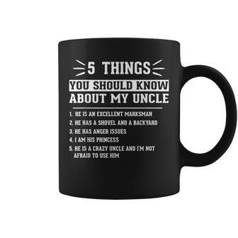 5 Things You Should Know About Uncle Funny Cute Uncle Niece Coffee Mug - Seseable