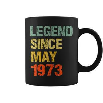 50 Year Old 50Th Birthday Gifts Legend Since May 1973 Coffee Mug - Thegiftio UK
