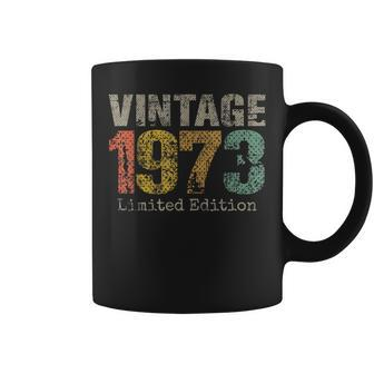 50 Year Old Gifts Vintage 1973 Limited Edition 50Th Birthday Coffee Mug | Mazezy