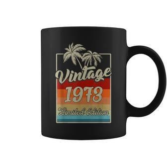 50 Year Old Vintage 1973 Limited Edition 50Th Birthday Retro V4 Coffee Mug - Seseable