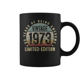 50 Years Old Vintage 1973 Limited Edition 50Th Birthday Gift V4 Coffee Mug - Seseable