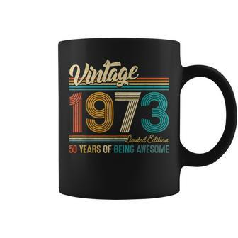 50 Years Old Vintage 1973 Limited Edition 50Th Birthday Gift V9 Coffee Mug - Seseable