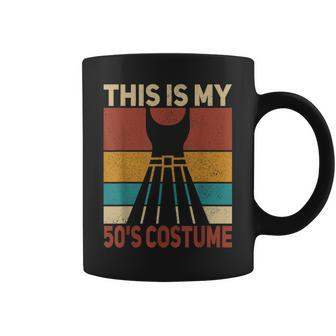 50S Costume 50 Style Women 1950S Girls 50S Vintage 50 Outfit Coffee Mug | Mazezy