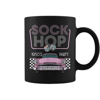 50S Hip Hop Retro 1950S Party Pink Vintage Dance Car Dancer Coffee Mug | Seseable UK