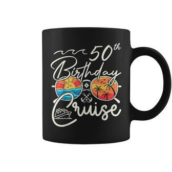 50Th Birthday Cruise Squad 2023 Matching Party Family Coffee Mug | Mazezy