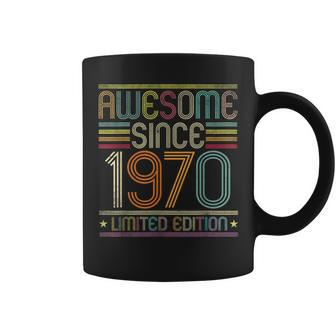 51St Birthday Vintage 51 Years Old Awesome Since 1970 Coffee Mug - Seseable