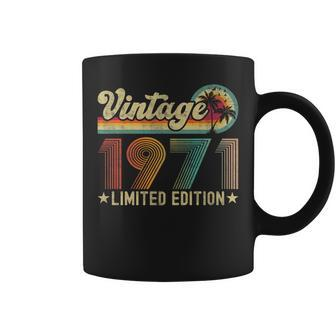 52 Years Old Vintage 1971 52Nd Birthday Gifts Women Men Coffee Mug - Seseable