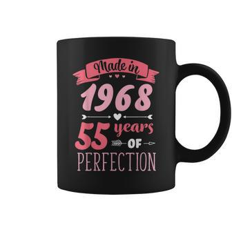55 Birthday Decorations Women Female 55Th Bday 1968 Birthday Coffee Mug | Mazezy