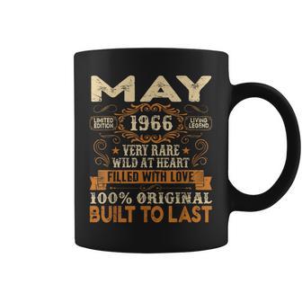 55Th Birthday Decorations May 1966 Men Women 55 Years Old Coffee Mug | Mazezy