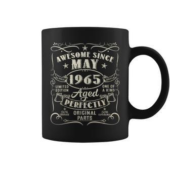 58Th Birthday Awesome Since May 1965 58 Years Old Gift Men Coffee Mug - Seseable