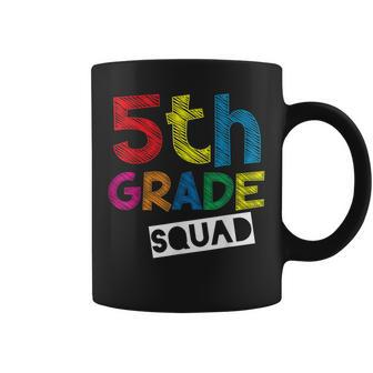 5Th Grade Teacher Apparel - 5Th Grade Squad Coffee Mug | Mazezy