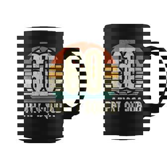 60 Birthday 60 Party Crew Squad 60Th Bday Group Birthday Coffee Mug | Mazezy