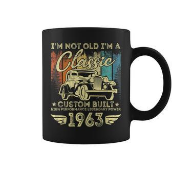 60 Year Old Vintage 1963 Classic Car 60Th Birthday Gifts V2 Coffee Mug - Seseable