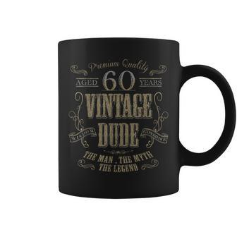 60Th Birthday Gift Idea For Vintage Lover 60 Years Old Dude Coffee Mug - Seseable