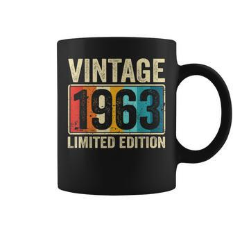 60Th Birthday Gift Men Women Vintage 1963 Funny 60 Year Old Coffee Mug - Seseable