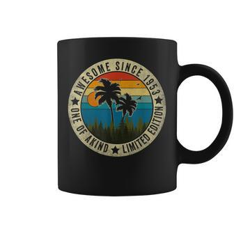 70 Year Old Awesome Since 1953 Limited Edition 70Th Birthday Coffee Mug - Seseable