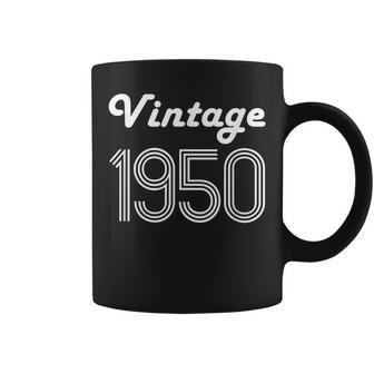 70Th Birthday Gift For Men 70 Year Old Grandpa Vintage 1950 Coffee Mug | Mazezy