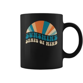 80S 90S Lovers Sunshine State Of Mind Vintage Idea Coffee Mug - Thegiftio UK