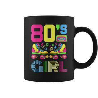 80S Girl 1980S Fashion Theme Party Outfit Eighties Costume Coffee Mug | Mazezy