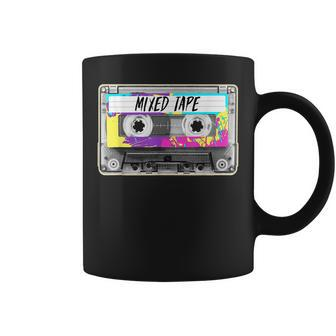 80S Paint Splash Cassette Tape Vintage Mix Tape Coffee Mug | Mazezy UK