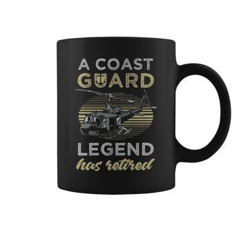 A Coast Guard Legend Has Retired Coffee Mug - Seseable