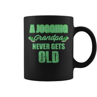 A Jogging Grandpa Never Gets Old | Jogging Jogger Gift Gift For Mens Coffee Mug | Mazezy