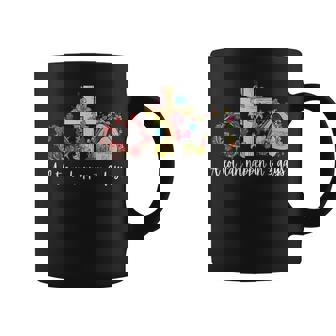 A Lot Can Happen In 3 Days Floral Retro Vintage Easter Day Coffee Mug | Mazezy