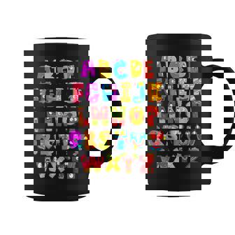 Abc Cute Monster Alphabet Halloween Teacher Costume Kids V3 Coffee Mug - Thegiftio