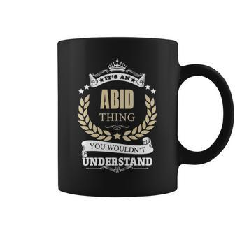 Abid Personalized Name Gifts Name Print S With Name Abid Coffee Mug - Seseable