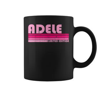 Adele Name Personalized Retro Vintage 80S 90S Birthday Coffee Mug - Seseable