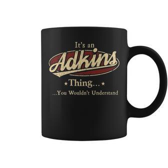 Adkins Personalized Name Gifts Name Print S With Name Adkins Coffee Mug - Seseable
