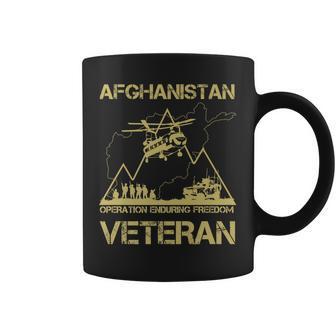 Afghanistan Veteran Graphic Coffee Mug - Seseable
