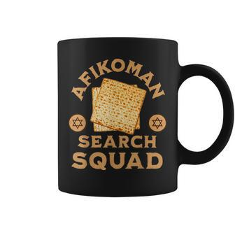 Afikoman Search Squad Funny Passover Seder Jewish Holiday Coffee Mug | Mazezy