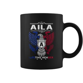 Aila Name - Aila Eagle Lifetime Member Gif Coffee Mug - Seseable