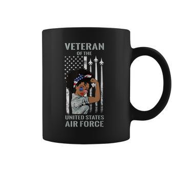 Air Force Veteran Women Funny Usaf Women Gift Female Usaf Coffee Mug | Mazezy