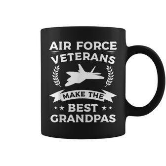 Air Force Veterans Make The Best Grandpas Veteran Grandpa V2 Coffee Mug - Seseable