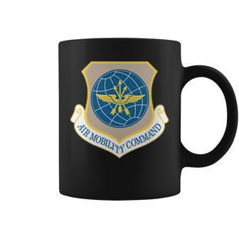 Air Mobility Command Badge Pocket Veteran Veterans Day Xmas Coffee Mug - Seseable