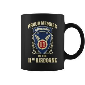 Airborne For Men - Proud Member Of The 11Th Airborne Coffee Mug - Seseable