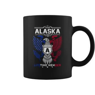 Alaska Name - Alaska Eagle Lifetime Member Coffee Mug - Seseable